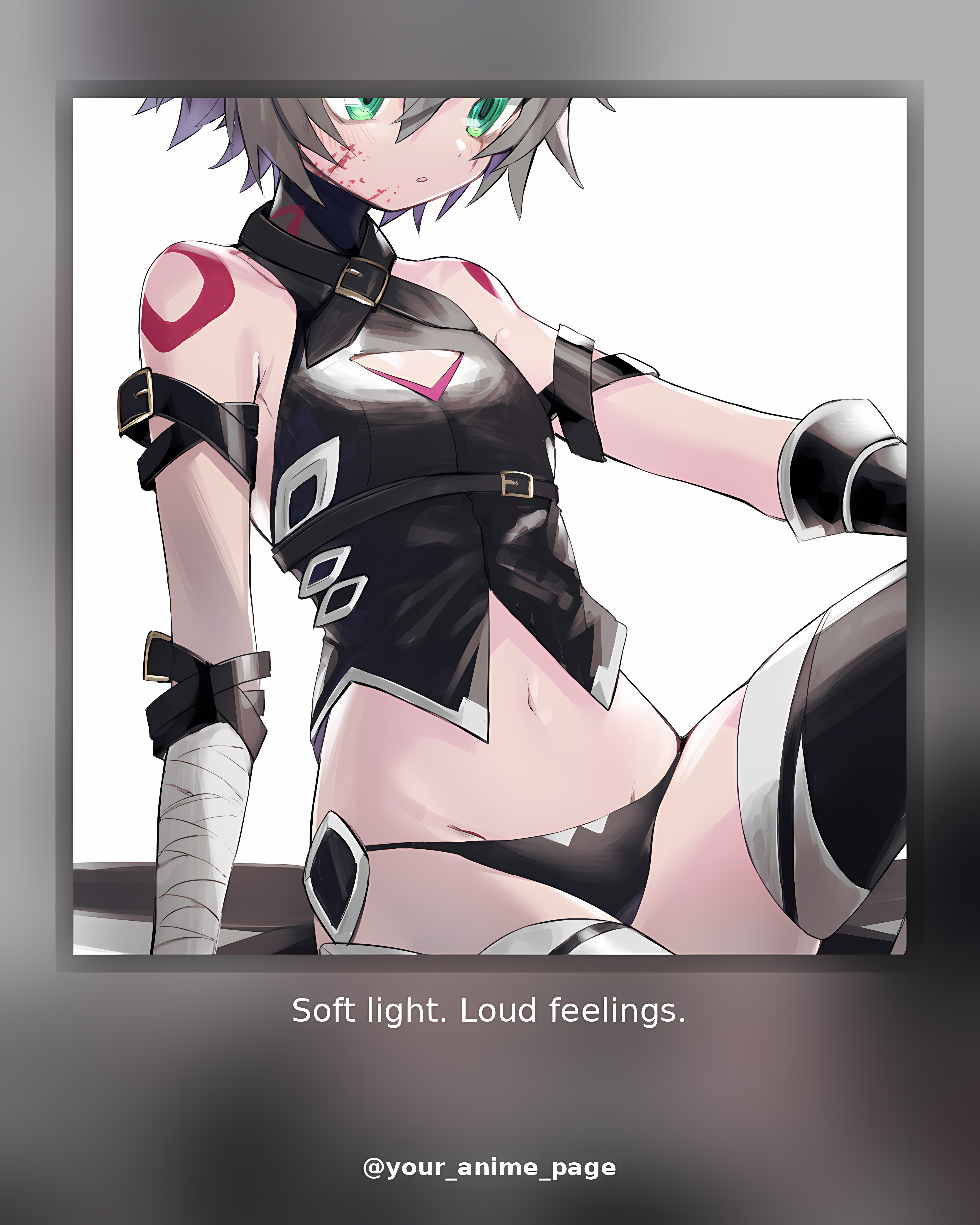 Soft light. Loud feelings.