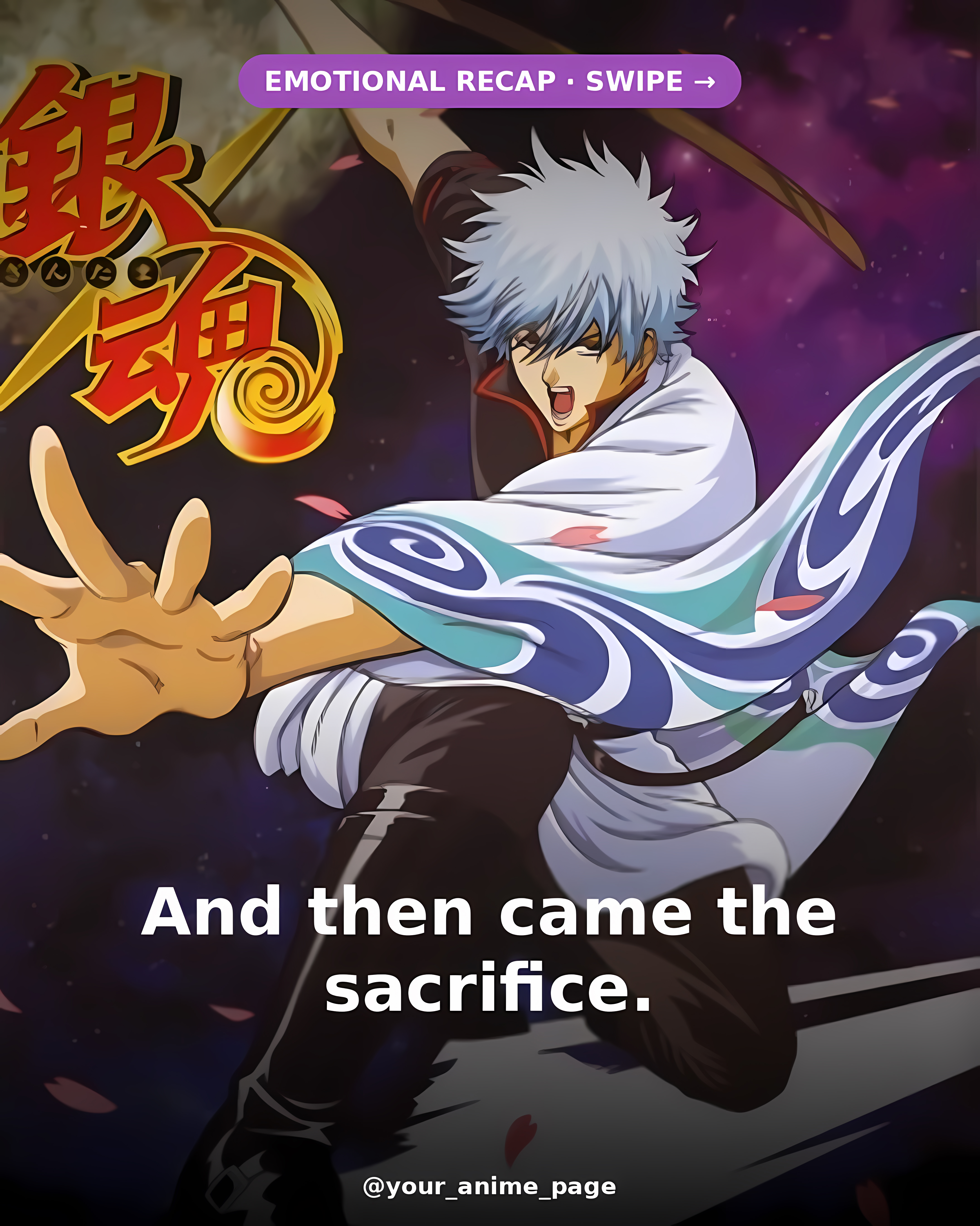 Gintama — emotional recap slide 2