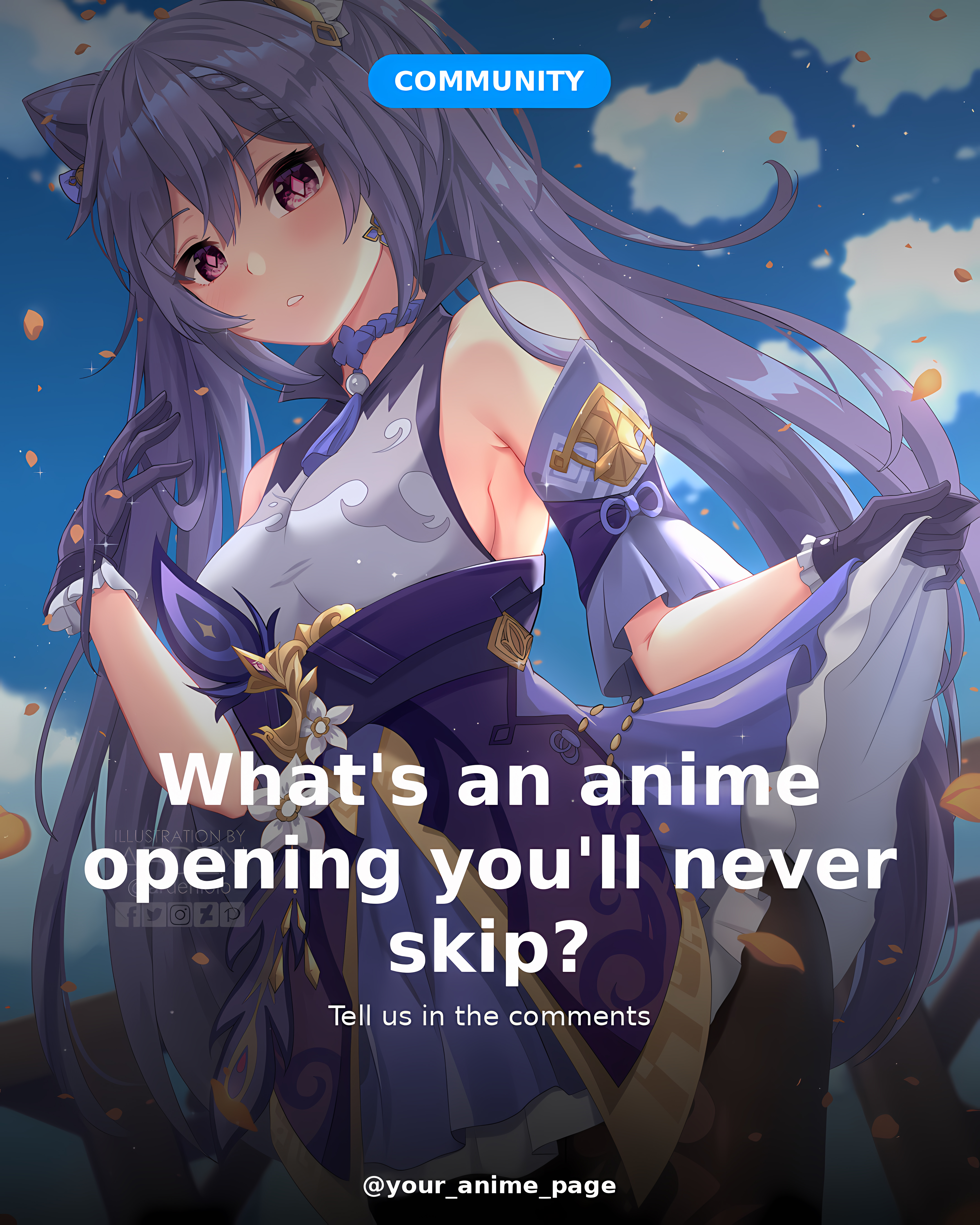 What's an anime opening you'll never skip?
