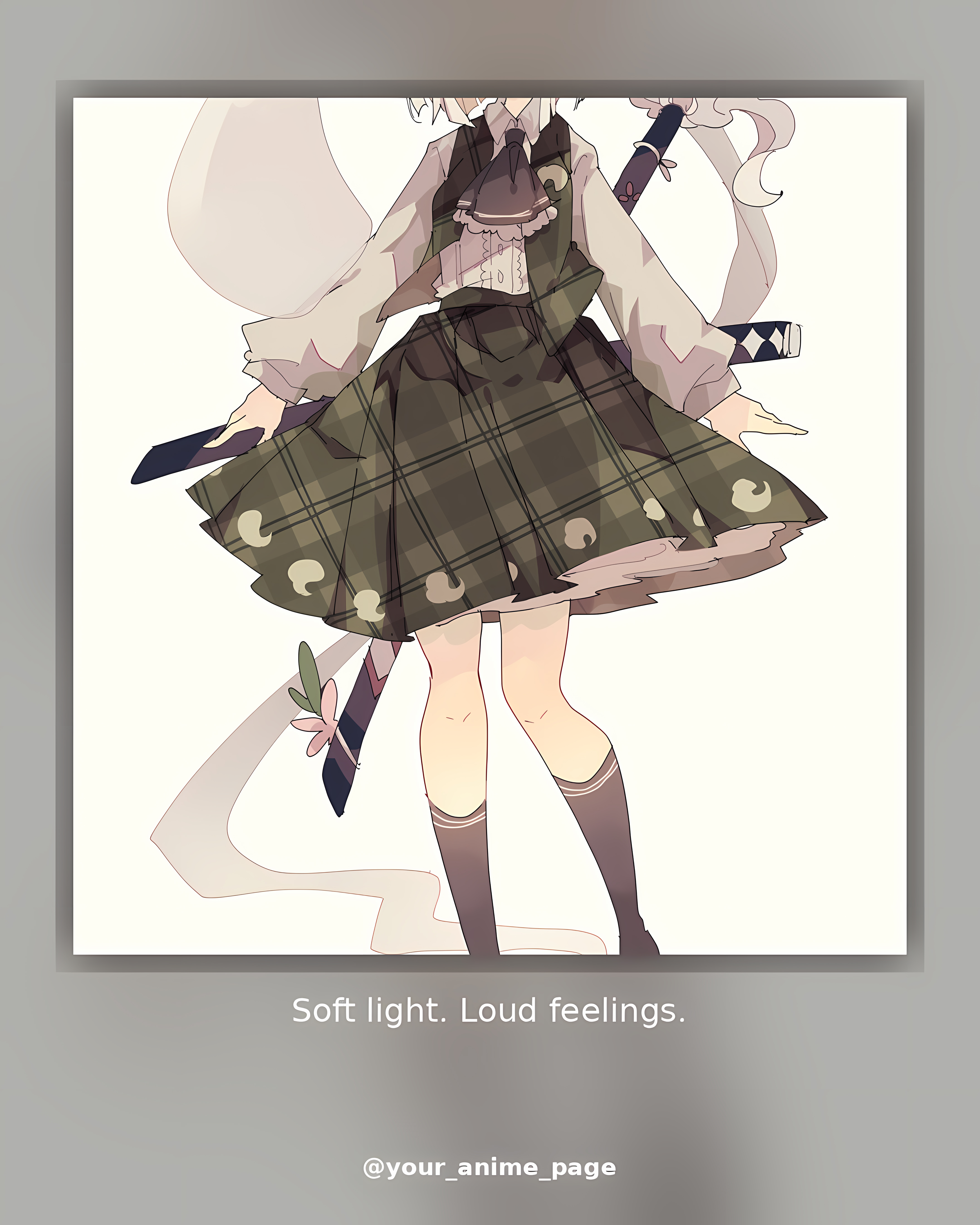 Soft light. Loud feelings.