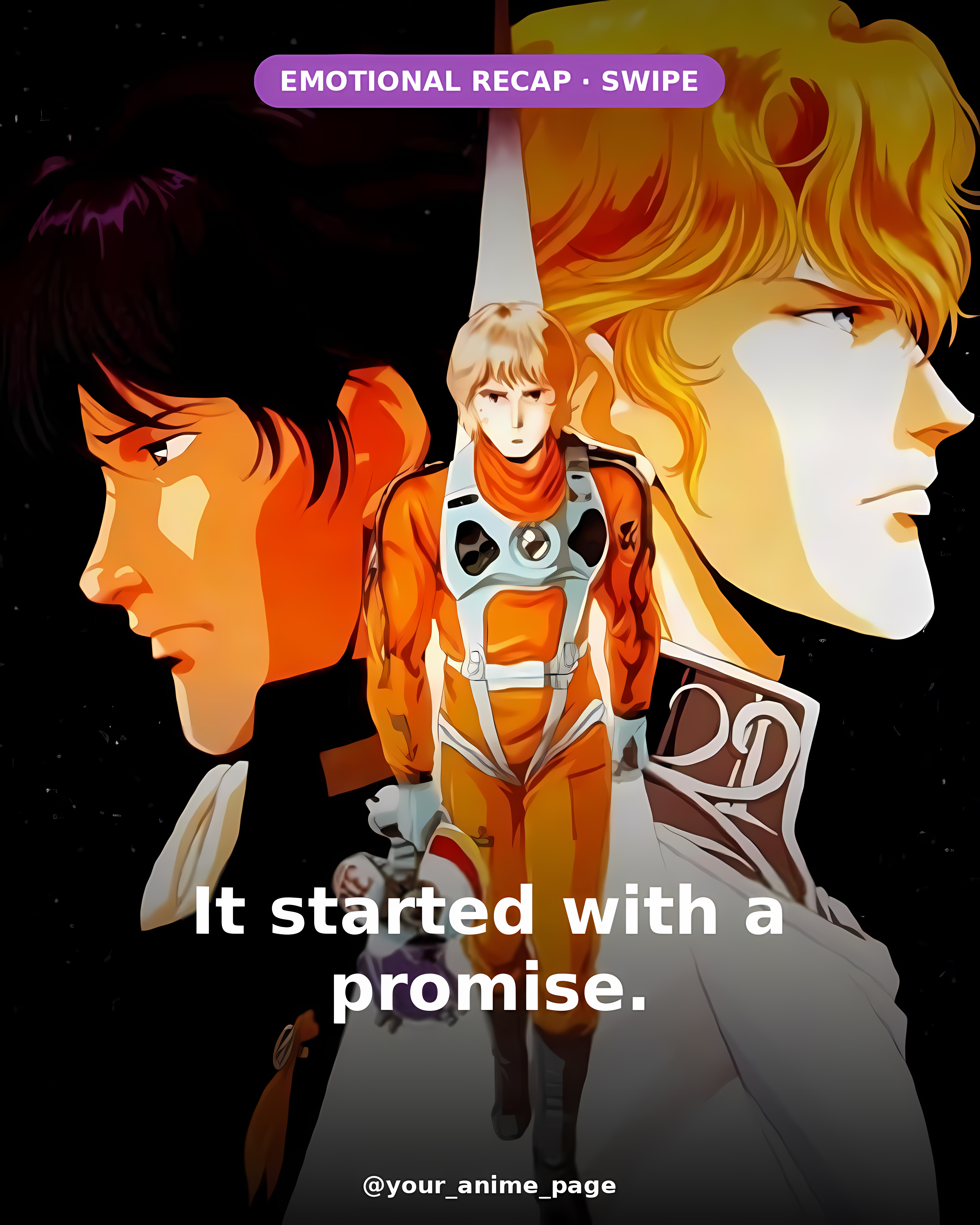 Legend of the Galactic Heroes — emotional recap slide 1