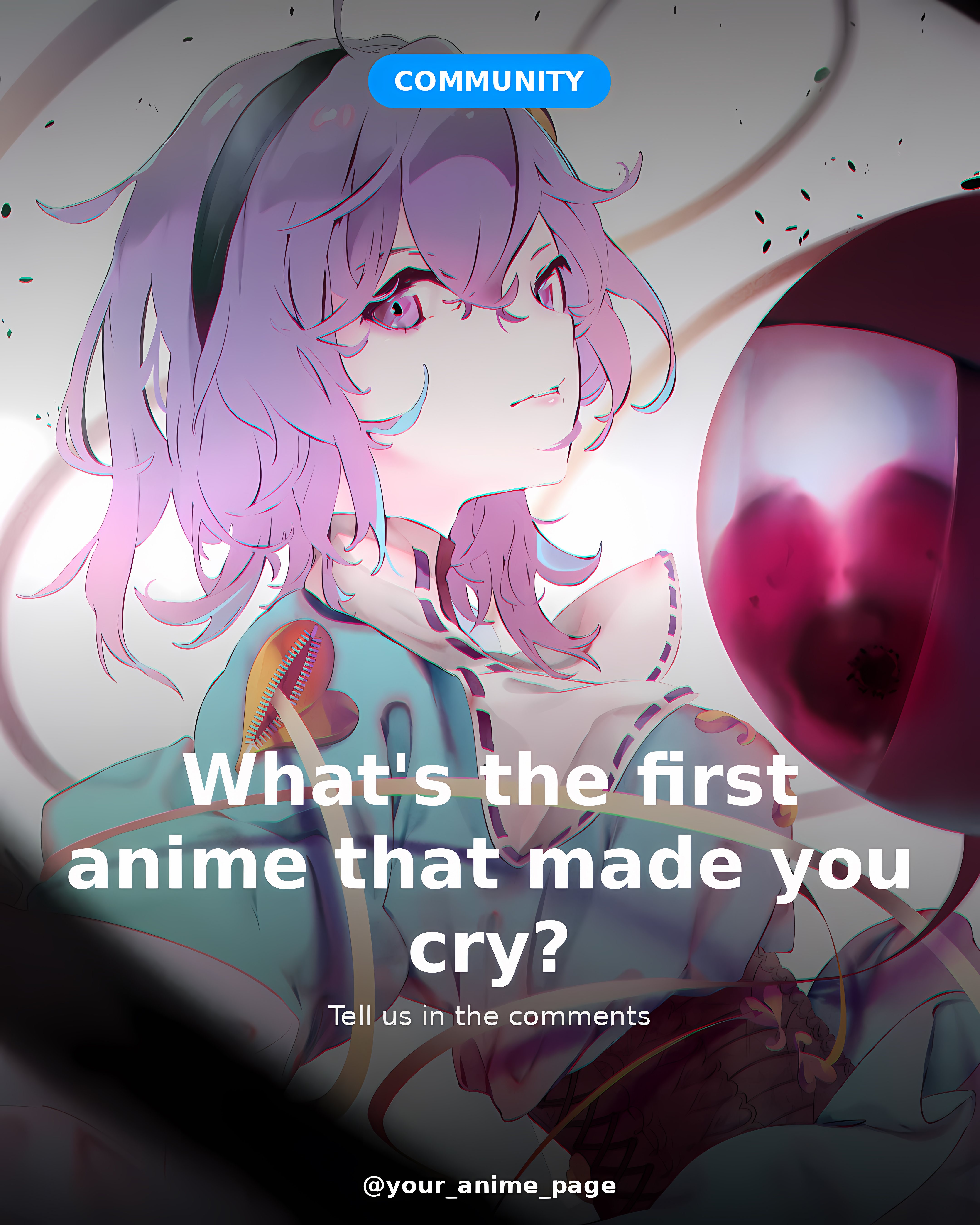 What's the first anime that made you cry?